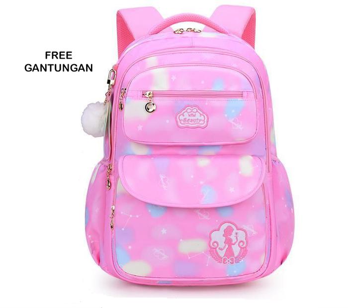 Gambar YX20203-17" Ransel Tas Anak Sekolah Perempuan Backpack Impor SD - Pink dari KIDZLOVER undefined Tokopedia