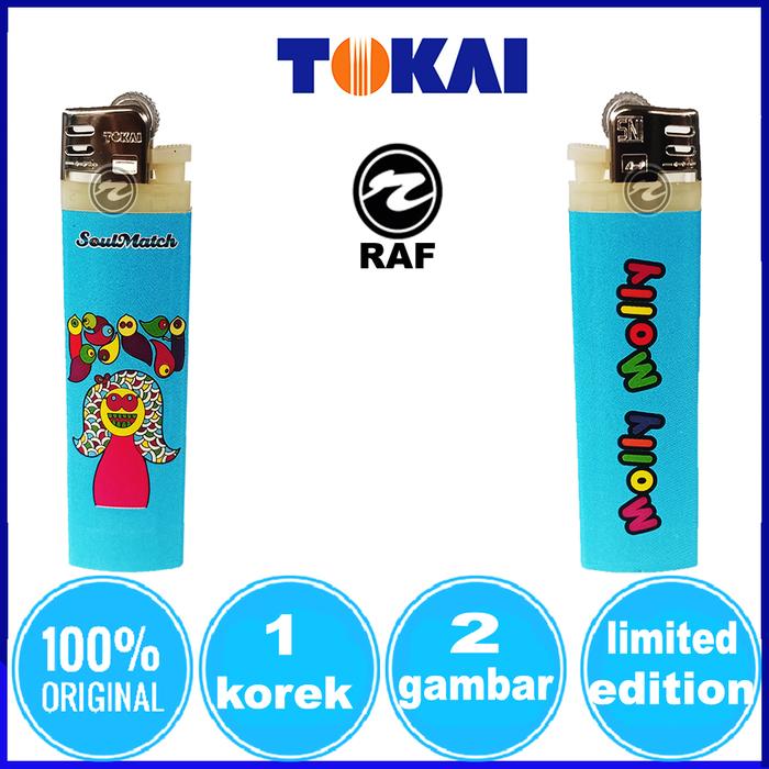 Gambar TOKAI korek api gas original 1 PCS ( LIMITED EDITION ) - blue dari RAF House undefined Tokopedia
