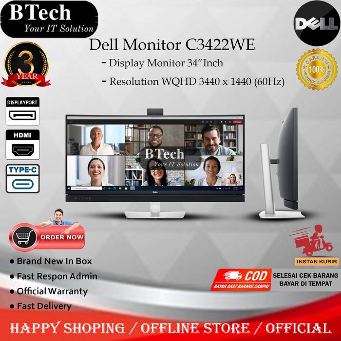 Jual Monitor Dell 34