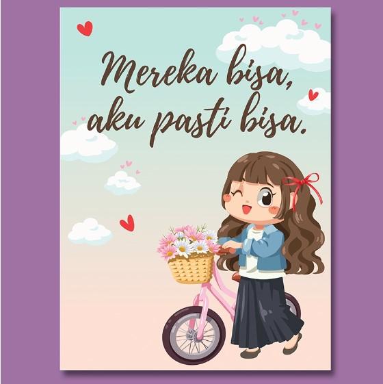 Gambar POSTER DINDING ANAK MOTIVASI QUOTES KATA-KATA MUTIARA EDUKASI A3 - POSTER-1 dari Kamila Home Decor Bogor undefined Tokopedia