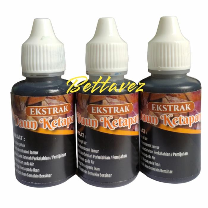 Gambar EKSTRAK DAUN KETAPANG EKSTRAK KETAPANG PREMIUM BETTA EKSTRAK KETAPANG - 30 ML dari BettaVezshop1 undefined Tokopedia