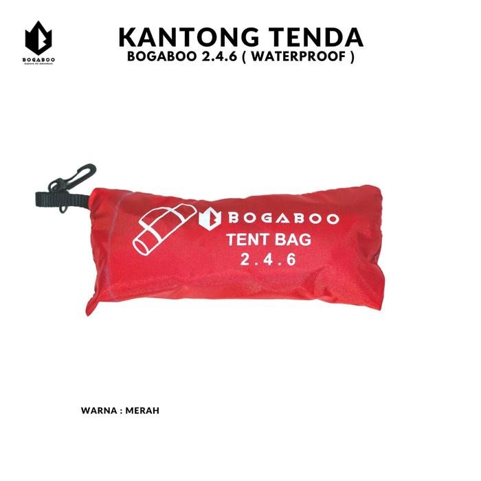 Gambar Kantong Tenda Bogaboo Kap 2-6 P STOWPOCKET - Sarung Tas Tenda Camping - Merah dari dzakiroutdoor undefined Tokopedia