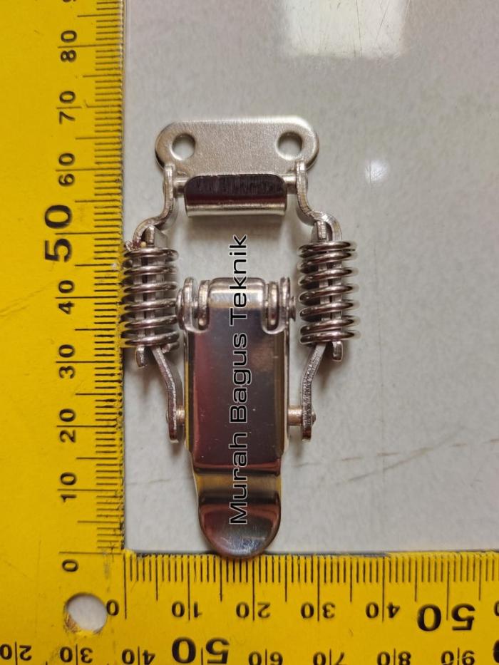 Gambar Toggle Clamp TL-03 Kancing Kunci Spring Loaded Toggle Latch Catch Hasp - J108 60mm dari MURAH BAGUS TEKNIK undefined Tokopedia