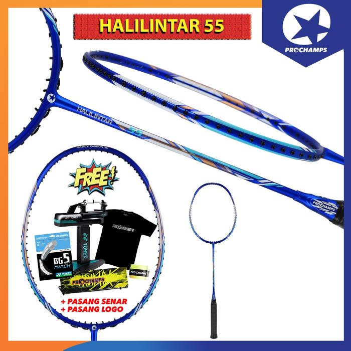 Gambar PROCHAMPS Halilintar 55/66/77/88/99 Raket Badminton Original - PKT BG5, hr 77 dari PROCHAMPION undefined Tokopedia