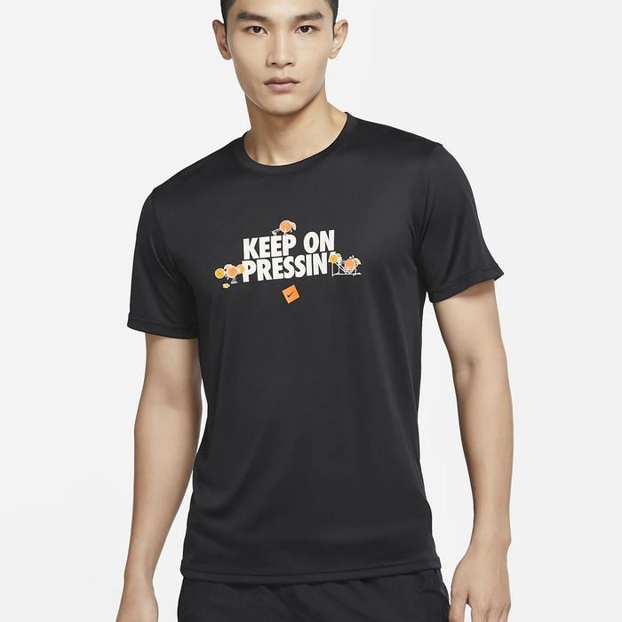 Dr7576 010 Mens Nike Dri Fit Humor Training Tee