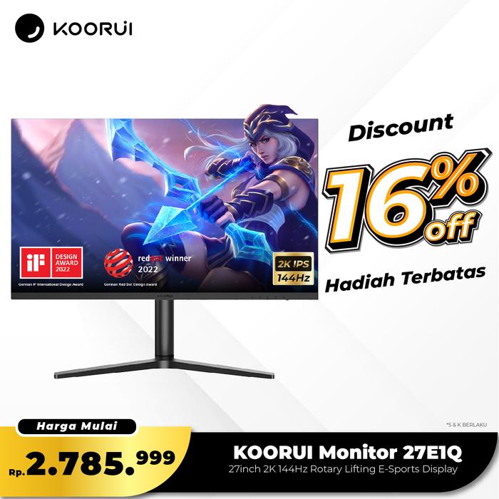 Harga Monitor 2k 144hz Murah Dekat Sini