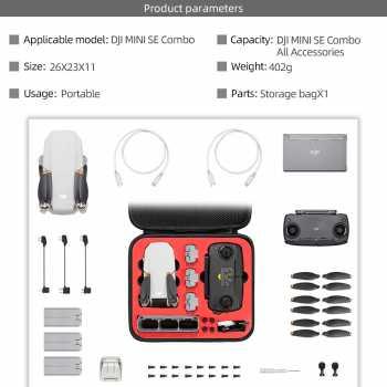 Gambar Tas Hand Bag Kamera Drone Tas Hard Case Aksesoris drone Mini - SE - D2269 dari Berkah maju gemilang_NEW undefined Tokopedia