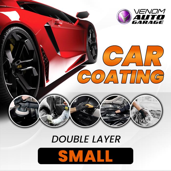 Gambar CAR COATING VENOM DOUBLE LAYER - 2 LAYER SMALL dari Venom Auto Garage undefined Tokopedia