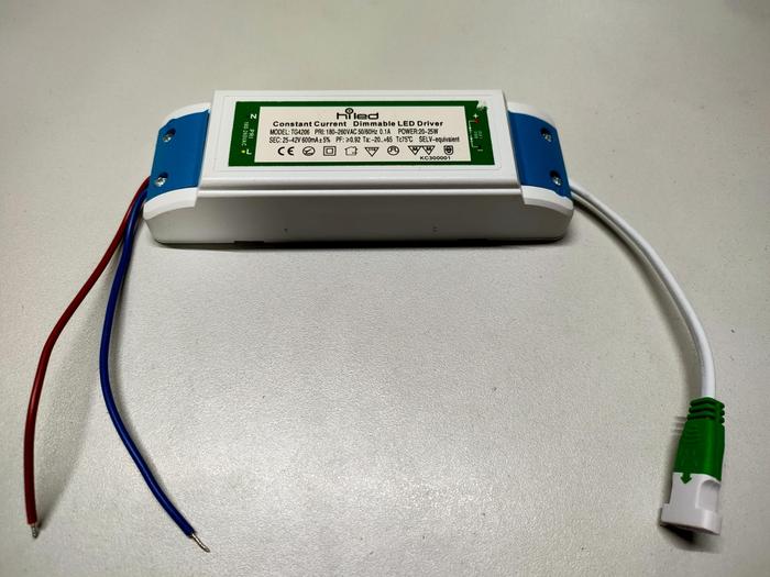 Gambar DRIVER DOWNLIGHT 20-25 WATT DIMMABLE - 600 mAh dari HILED LED undefined Tokopedia