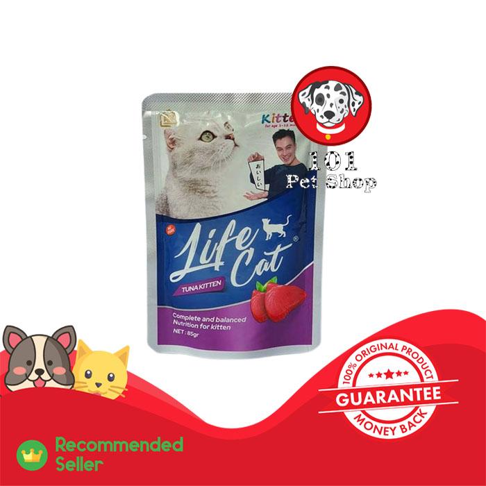 Gambar Makanan kucing basah life cat pouch 85gr all varian - Chicken Kitten dari 101 PET SHOP undefined 4 Tokopedia