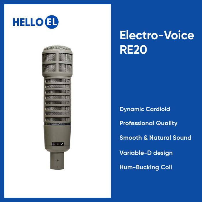 エレクトロボイス Electro-Voice RE200 - Cardioid Instrument True 