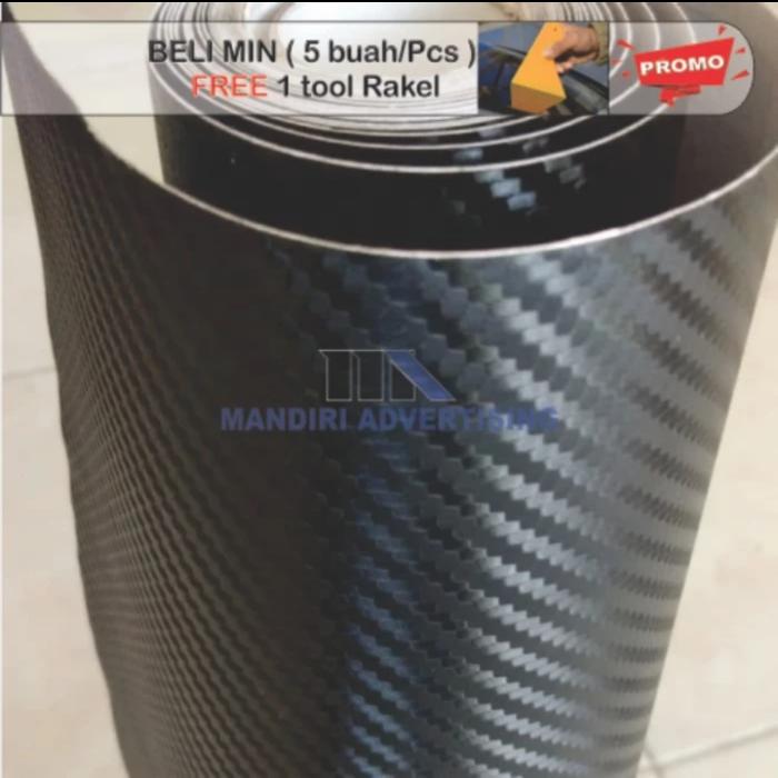 Gambar STIKER/STIKER KARBON WARNA HITAM GLOSSY/STIKER MOBIL/KARBON. - DOFF dari StikerKacaFilm1 undefined Tokopedia