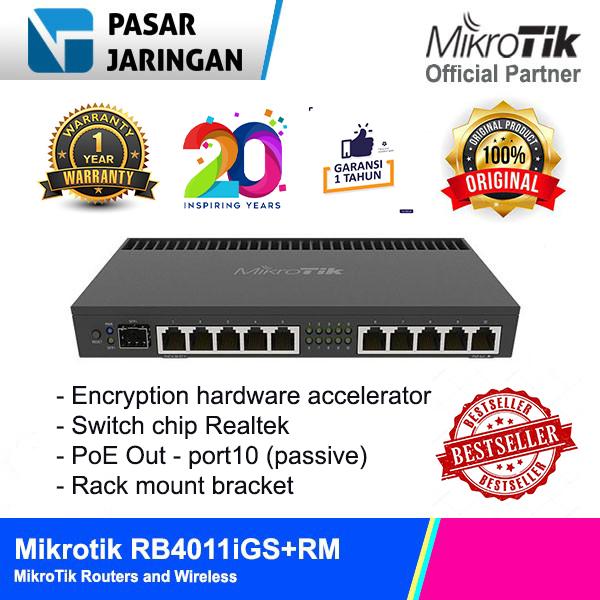 Mikrotik Routerboard Rb4011igs Rm Jual Mikrotik RB4011iGS+RM RouterBoard - Jakarta Pusat - Pasar Jaringan ...