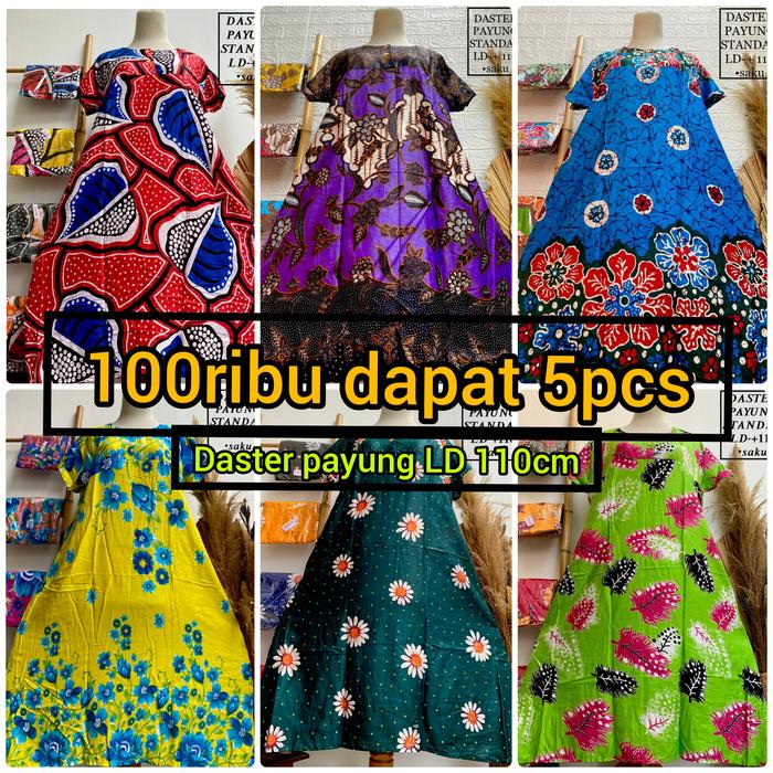 Gambar 5 pcs DASTER PAYUNG LD 110cm BUSUI DASTER 100 ribu DAPAT 5PCS KEKINIAN - Campur / acak, paket 5 pcs dari Yudhi.olshop17 undefined Tokopedia