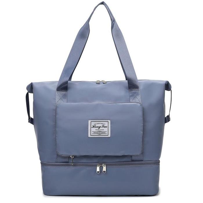 Gambar YooWoo Tas travel berkapasitas besar/tas kebugaran/tas olahraga/tas - Biru Lipat dari Dew_Official store undefined Tokopedia