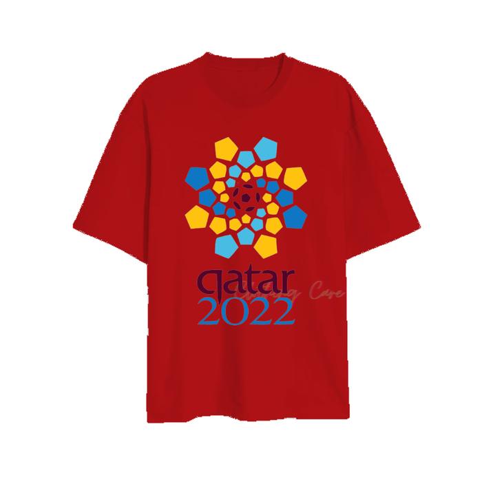 Gambar Kaos Logo FIFA World Cup Qatar 2022 Baju Piala Dunia Maskot Qatar 2022 - Merah, S dari THE SMITH undefined Tokopedia