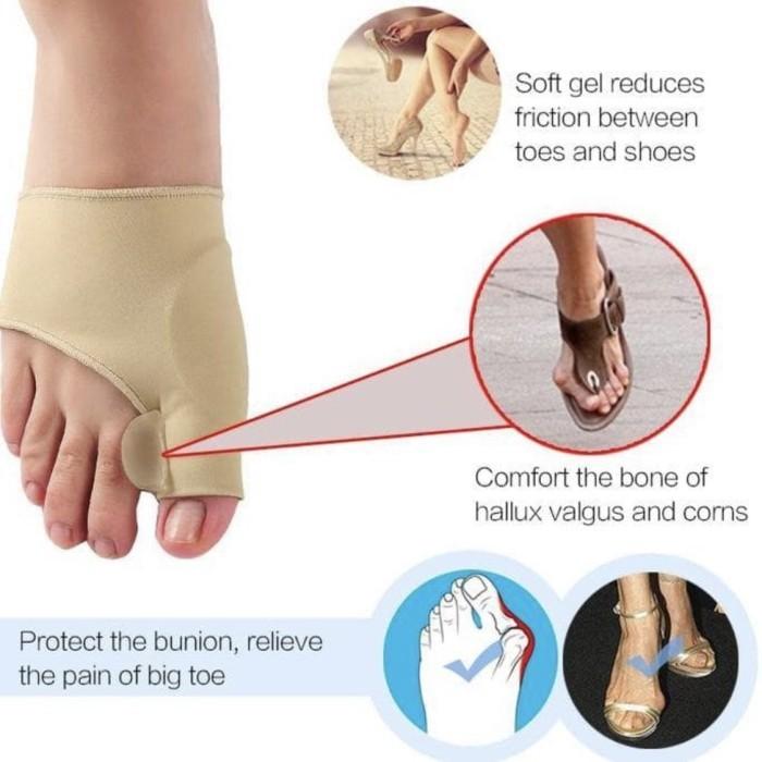 Gambar Pelurus Jempol Kaki / Terapi Jempol Kaki Bengkok / Alat Kesehatan kaki dari HellowMall undefined Tokopedia