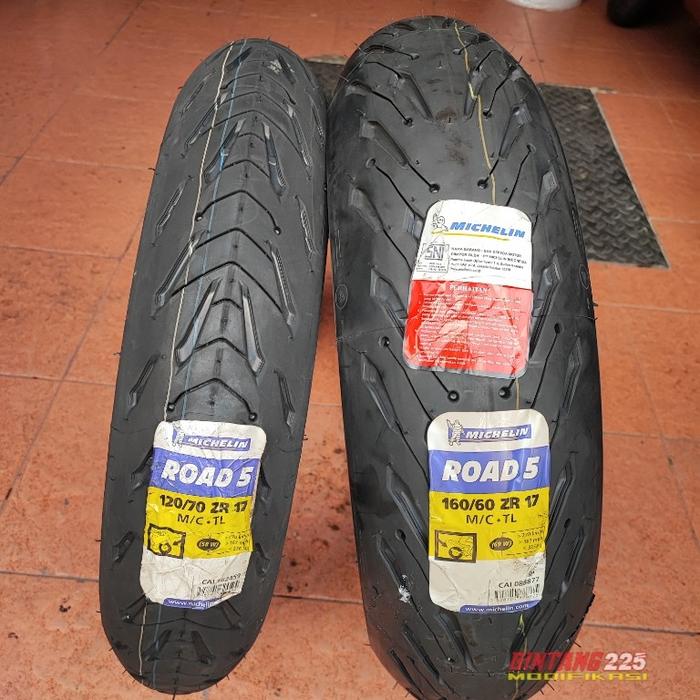 Jual Michelin Pilot Road 5 1 70 160 60 R17 Termurah Ban Zx25r Ninja 250 Jakarta Utara Bintang 225 Modifikasi Tokopedia