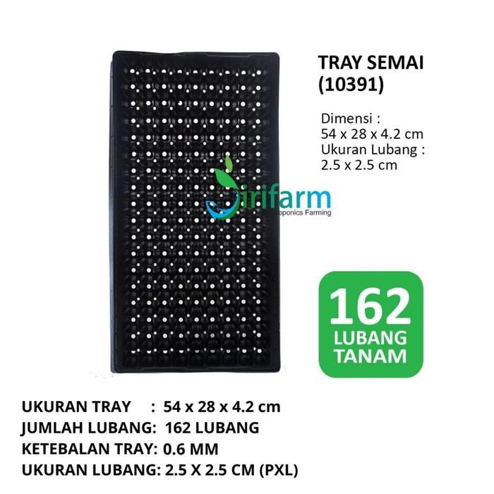 Gambar Jirifarm Paket 50 Pcs Tray Semai Lubang 21, 32, 50, 72, 105, 128, 162, - 162 dari pertanian29 undefined Tokopedia