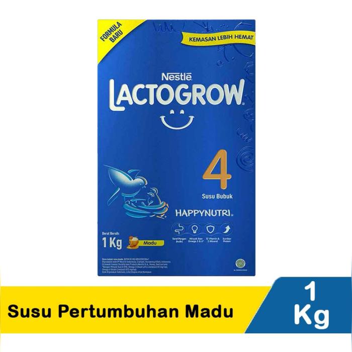 Gambar LACTOGROW 4 MADU 1KG/ TOKO SUSU dari TOKO SUSU DNAF undefined Tokopedia