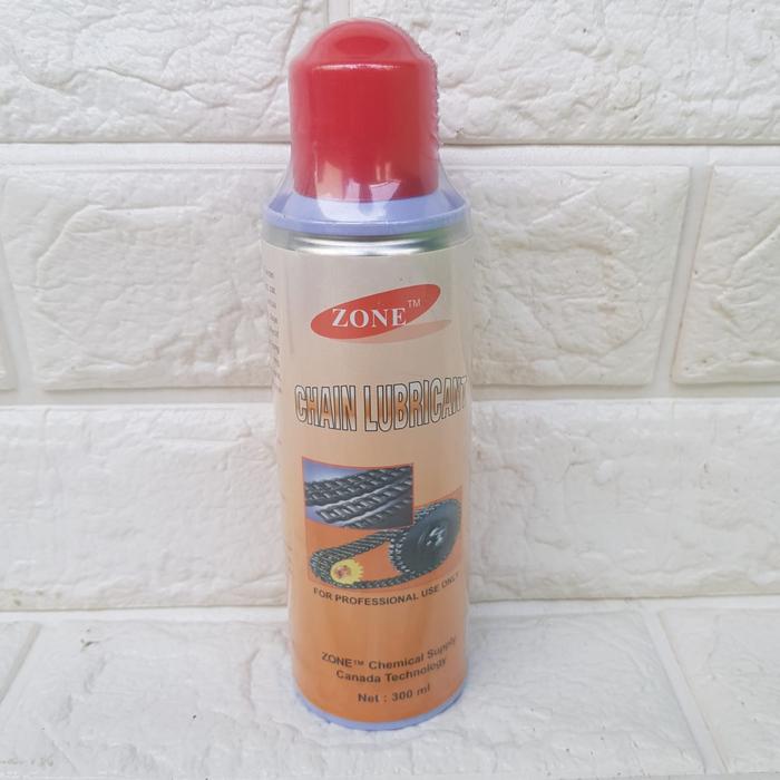 Chain Lubricant cairan Pelumas Rantai ZONE Chain lube 300ml di  Corrona-store Tokopedia