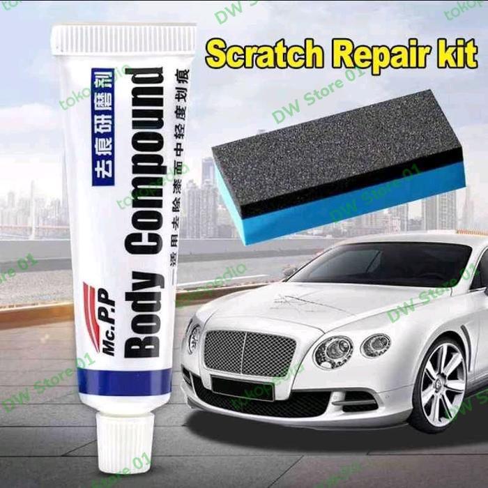 Gambar Mc.PP Body Compound Wax Paint Scratch Auto Care Polish mobil - MC-308 dari DW Store01 undefined Tokopedia