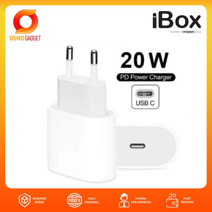 20w Usb Harga Charger Iphone 11 Di Ibox Lightning Cable Power