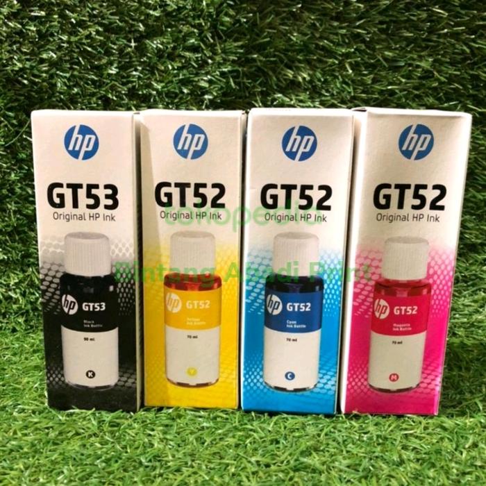 Gambar Tinta HP GT53 GT52 Original for Printer Ink Tank 315 415 BK,C,YM - Hitam dari Bintang Abadi Print undefined Tokopedia