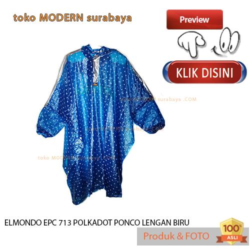 Gambar Jas Hujan dewasa ponco lengan polkadot PVC murah ELMONDO EPC 713 dari toko MODERN surabaya undefined 2 Tokopedia