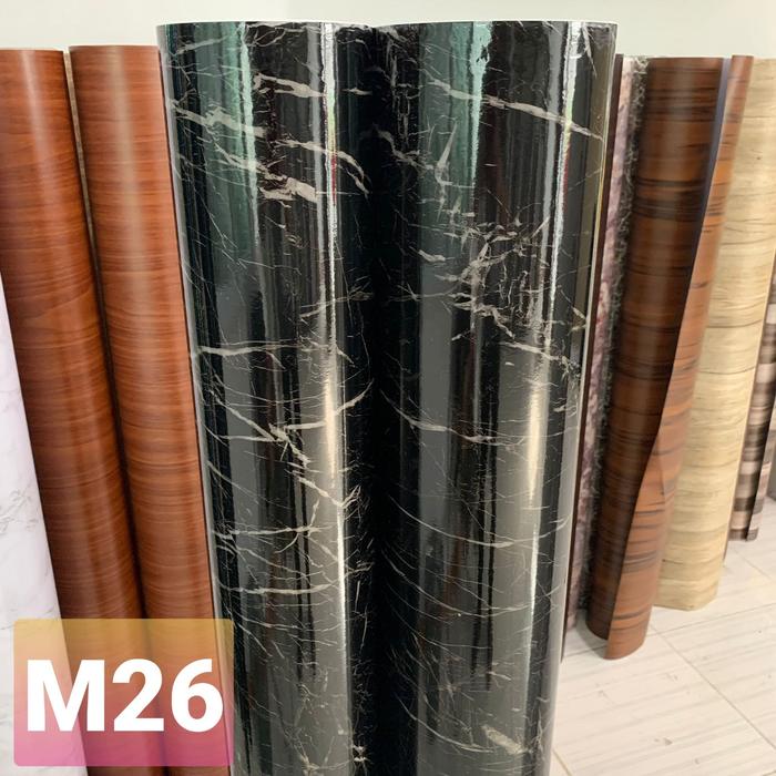 Gambar Wallstiker Motif Marmer Wallpaper Kayu Marble Anti Air dan Minyak Wallpaper Pvc Glossy - M26 dari Toko Stiker Kaca Film_NEW undefined Tokopedia