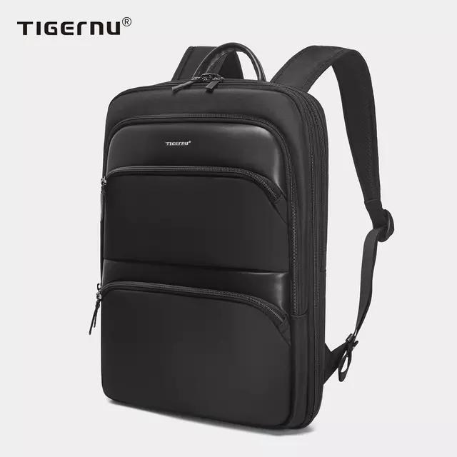 Gambar Tas Ransel Laptop Backpack Tigernu T-B9121 Slim Expandable TB9121 - Hitam dari Ayoooo Shop undefined Tokopedia