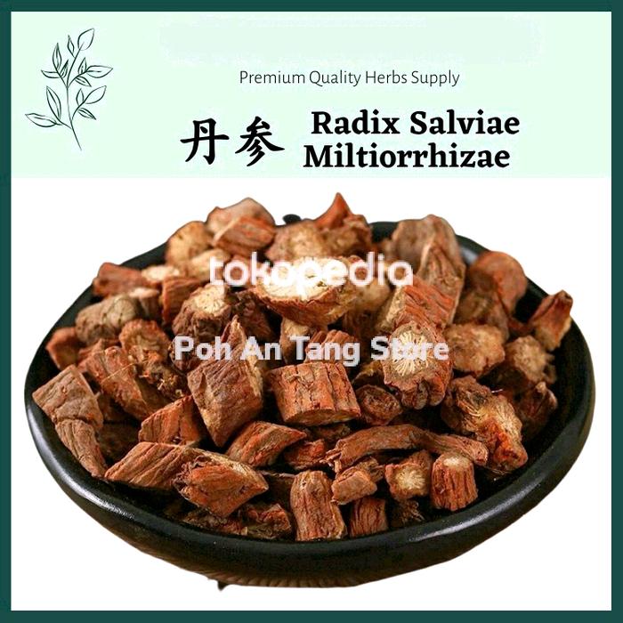 Gambar Red Sage Ginseng Radix Salviae Miltiorrhizae Original Zheng Tan Sen dari Poh An Tang Store - PATS undefined Tokopedia