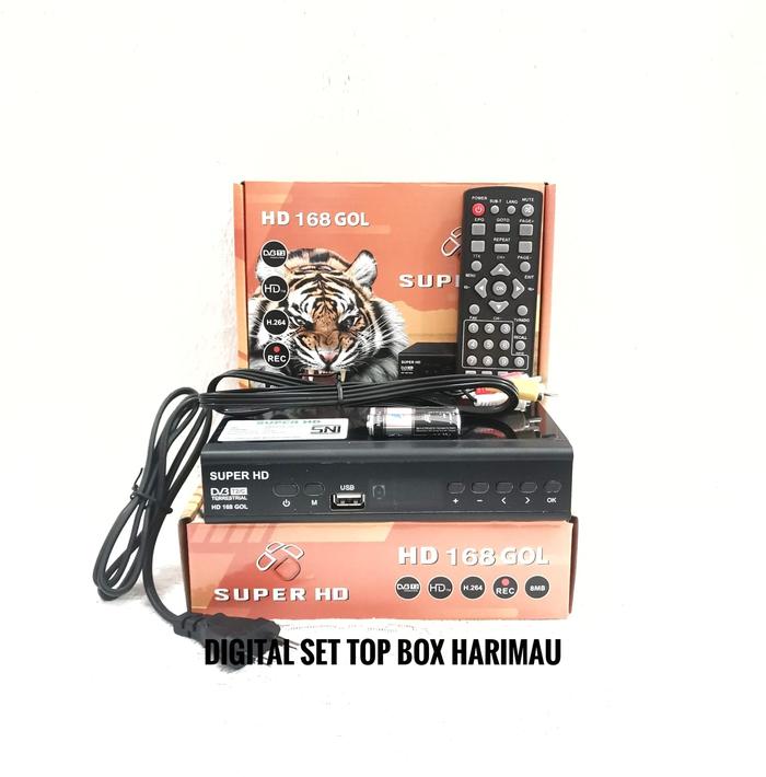 Gambar STB Digital Super HD Set Harimau - Harimau dari Set Top Box TV Digital undefined Tokopedia