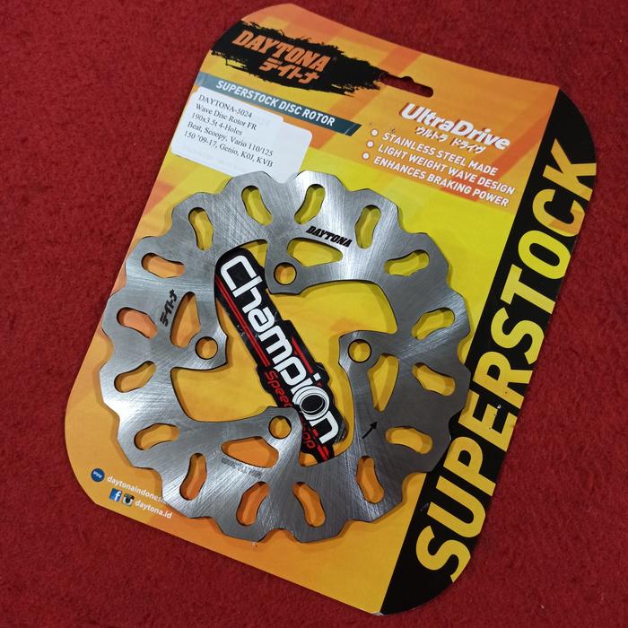 Gambar Piringan Cakram Depan Daytona Beat Karbu Beat FI ESP Spacy Genio dari Champion Speed Shop 382 undefined Tokopedia