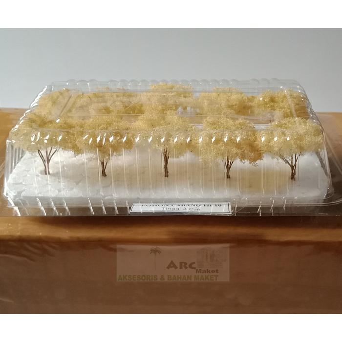 Jual Miniatur Pohon Cabang 3 cm monochrome untuk Maket Arsitektur