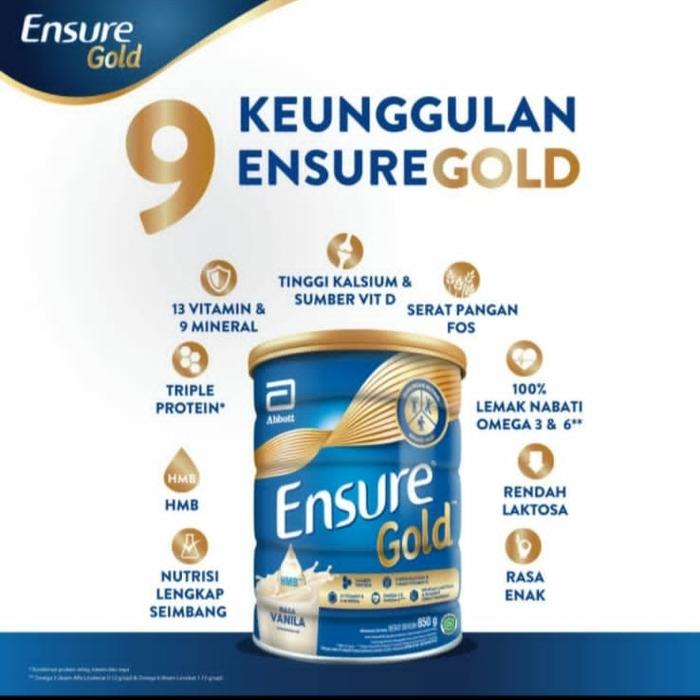 Gambar Ensure gold 380Gr 850Gr - gandum, 850 dari child growup undefined Tokopedia