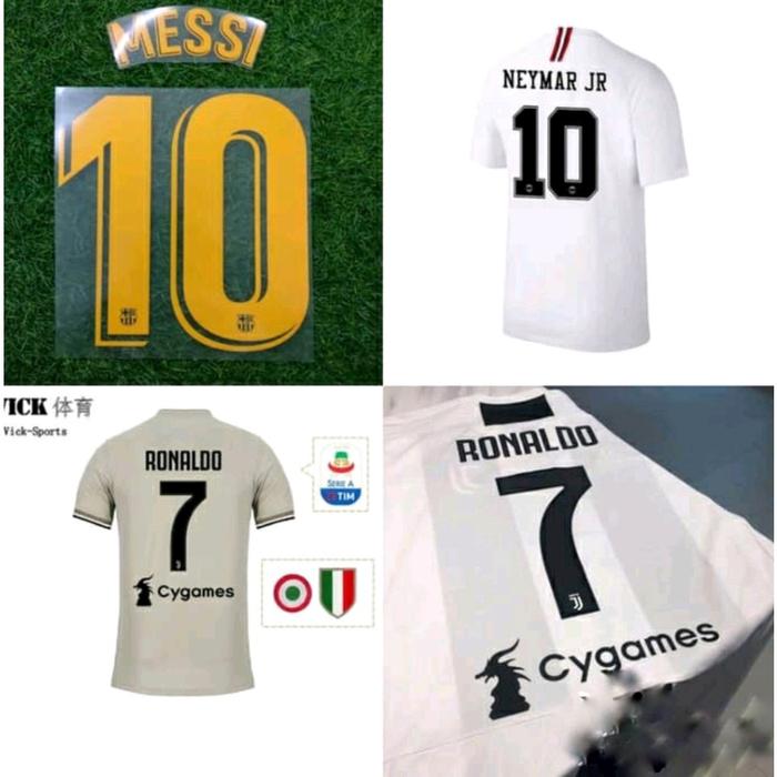 Gambar SABLON NAMESET JERSEY POLYFLEX CETAK NAMA NOMOR PUNGGUNG CUSTOM BOLA - warna lainnya, nama +nopung 2a dari EZ EAZYMART undefined Tokopedia