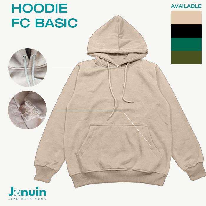 Gambar JENUIN HOODIE FC BASIC - Cream, M dari JENUIN undefined Tokopedia