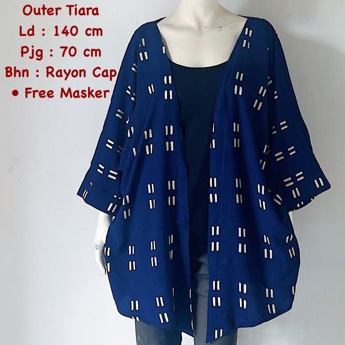 Gambar Outer Wanita Jumbo Bigsize Ld 140 Panjang 70cm Bahan Rayon Cap - D dari hiyakadopernikahanhampers undefined Tokopedia