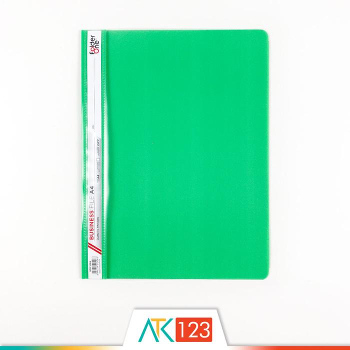 Gambar Business File A4 - Folder One - Green dari Stasio undefined Tokopedia