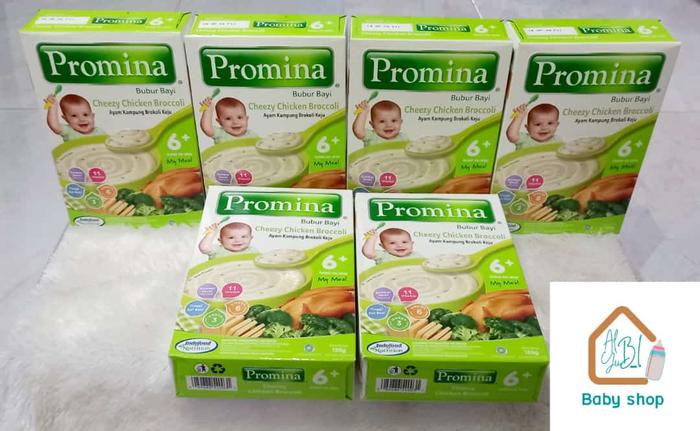 Gambar promina bubur sereal bayi 6+ rasa Ayam kampung brokoli keju dari Albiyubi Babyshop undefined Tokopedia