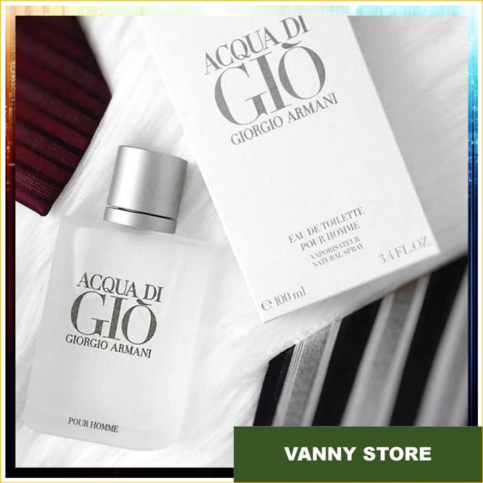 Parfum Original Giorgio Armani Acqua Di Gio 100Ml Edt For Men Produk di  Tercoaaa Shoop Tokopedia