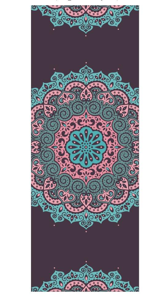 Gambar Matras Travel Mat Yoga / Matras Yoga Motif / New Yoga Mat Printed 1 mm & 1,5 mm - PCK 08 (1,5mm) dari Unique Yoga Indonesia undefined Tokopedia