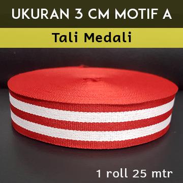 Gambar Tali Medali Roll Webbing 3 cm - Motif A dari Harmoni Webbing undefined Tokopedia