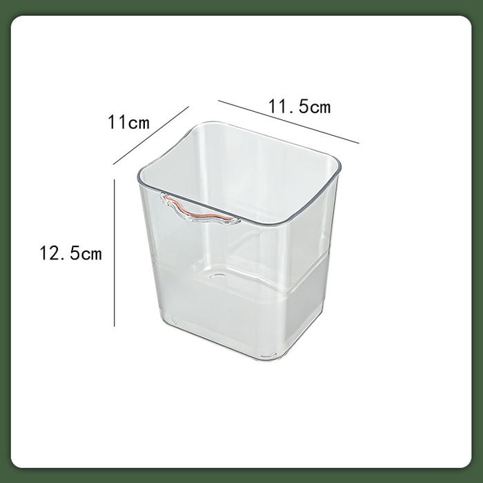 Gambar Kotak wadah tempat penyimpanan dalam kulkas / refrigerator storage box - Putih Transp. dari ApaSajaHo undefined Tokopedia