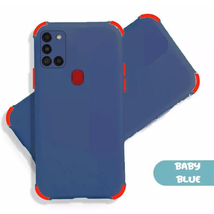 Gambar Softcase Candy Crack Macaron Samsung Galaxy A21S Slim Casing - Biru, SAMSUNG A21S dari CASEHP88 undefined Tokopedia