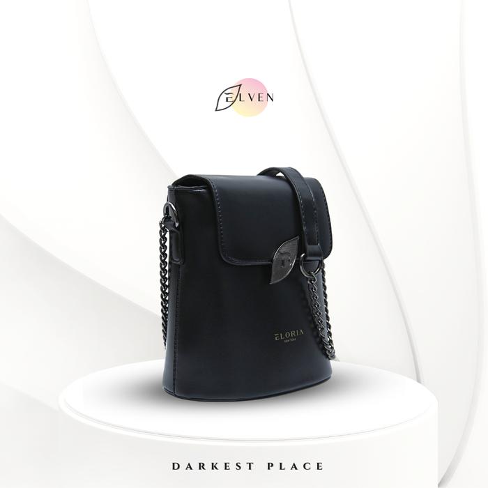 Gambar Tas Sling Bag Wanita Tali Rantai Eloria Elven by ENY - Darkest Place dari Eloria New York undefined Tokopedia