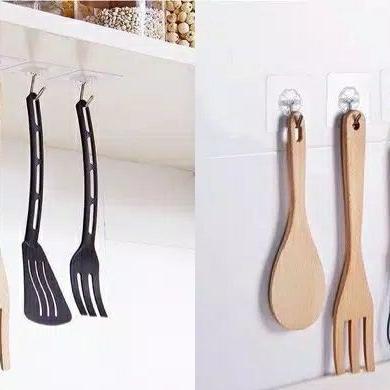 Gambar Perekat Gantungan Tempel Dinding Magic Hook Ajaib Tembok Kuat TanpaBor - Kait Besi dari MelV Dot Com undefined Tokopedia