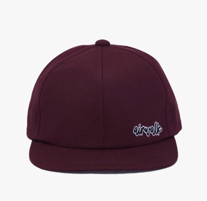 Gambar Airwalk Rock Casual Cap. Topi Unisex Original - Maroon dari ONE HUNDRED ORIGINAL undefined Tokopedia