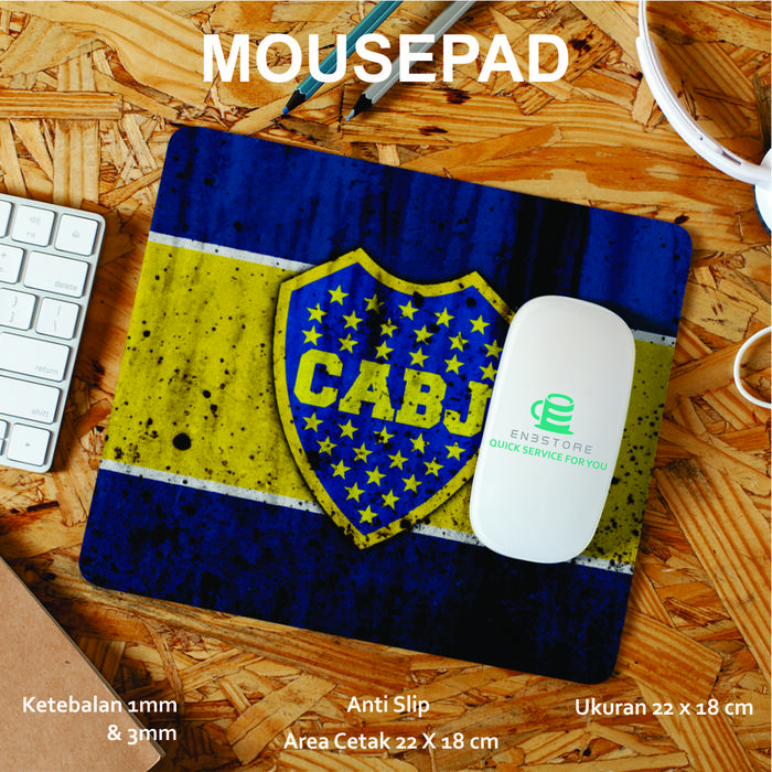 Gambar mousepad boca juniors - 01, 1mm dari en3store undefined Tokopedia